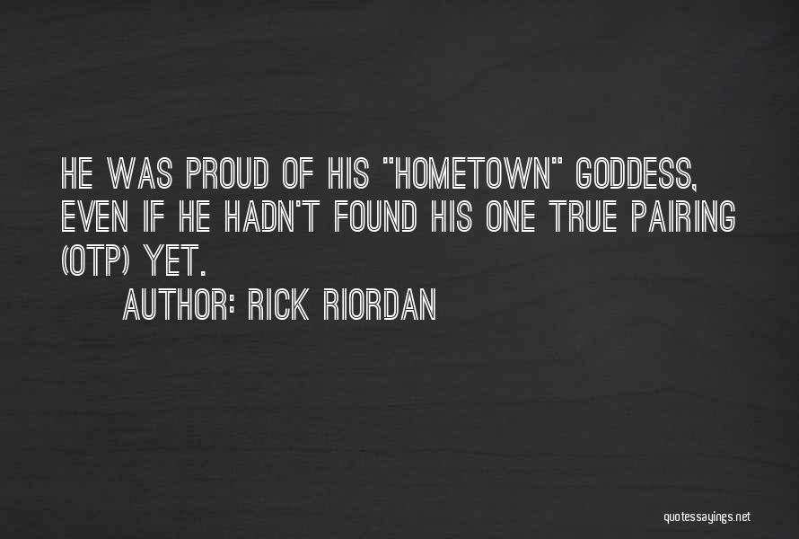 Pairing Quotes By Rick Riordan