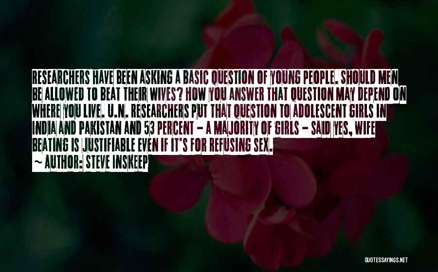 Pakistan And India Quotes By Steve Inskeep