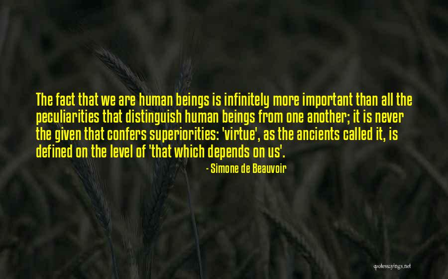 Pakistan In English Quotes By Simone De Beauvoir