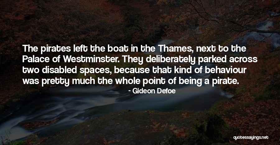 Palace Of Westminster Quotes By Gideon Defoe