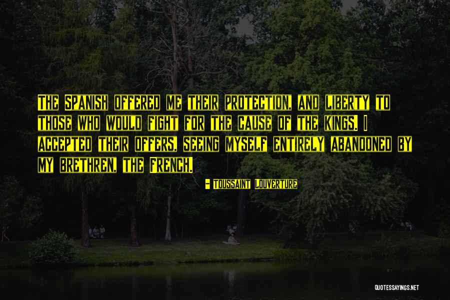 Palangga Quotes By Toussaint Louverture Palangga Quotes By Toussaint Louverture