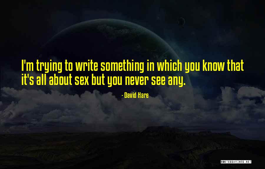 Palanisamy Amudha Quotes By David Hare Palanisamy Amudha Quotes By David Hare