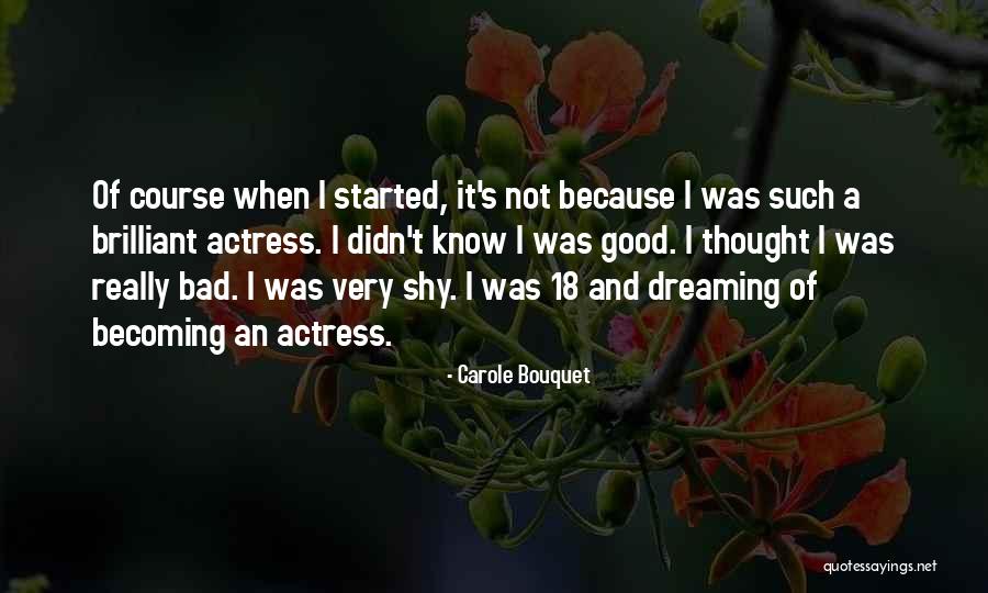 Palcusil Quotes By Carole Bouquet Palcusil Quotes By Carole Bouquet