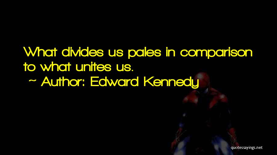 Pale In Comparison Quotes By Edward Kennedy