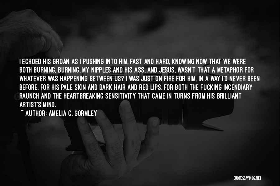 Pale Lips Quotes By Amelia C. Gormley