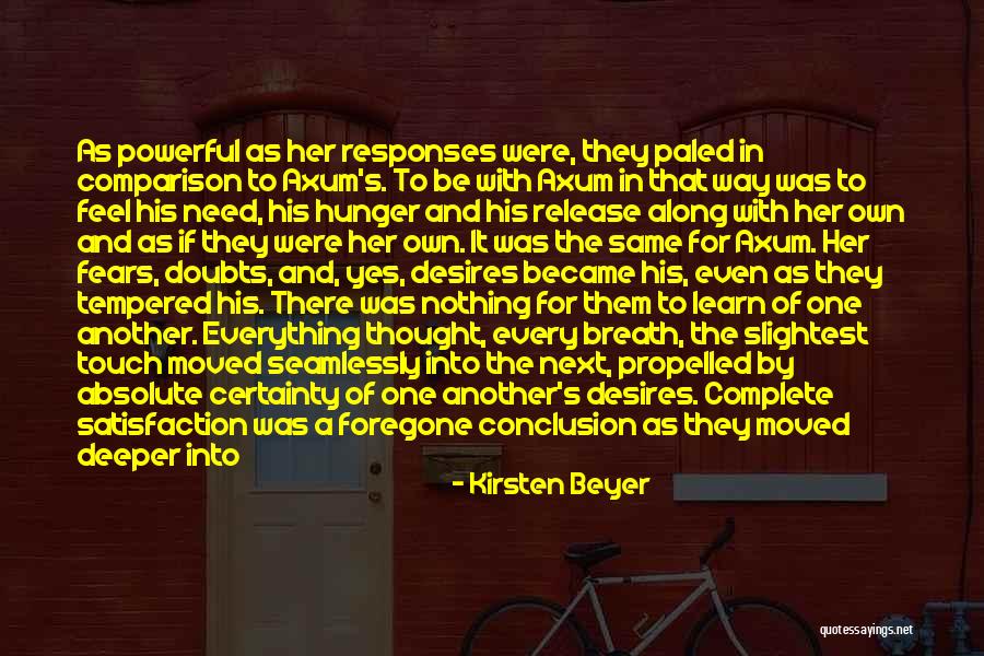 Paled In Comparison Quotes By Kirsten Beyer Paled In Comparison Quotes By Kirsten Beyer