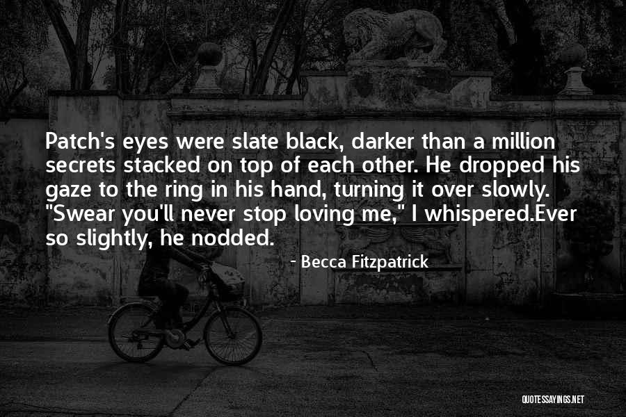 Palelei Back Quotes By Becca Fitzpatrick Palelei Back Quotes By Becca Fitzpatrick