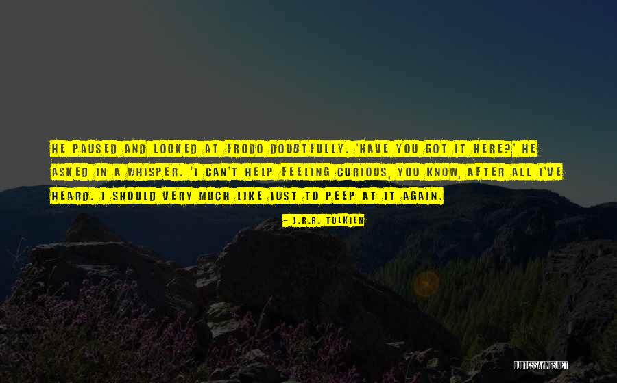 Paleocon John Quotes By J.R.R. Tolkien Paleocon John Quotes By J.R.R. Tolkien