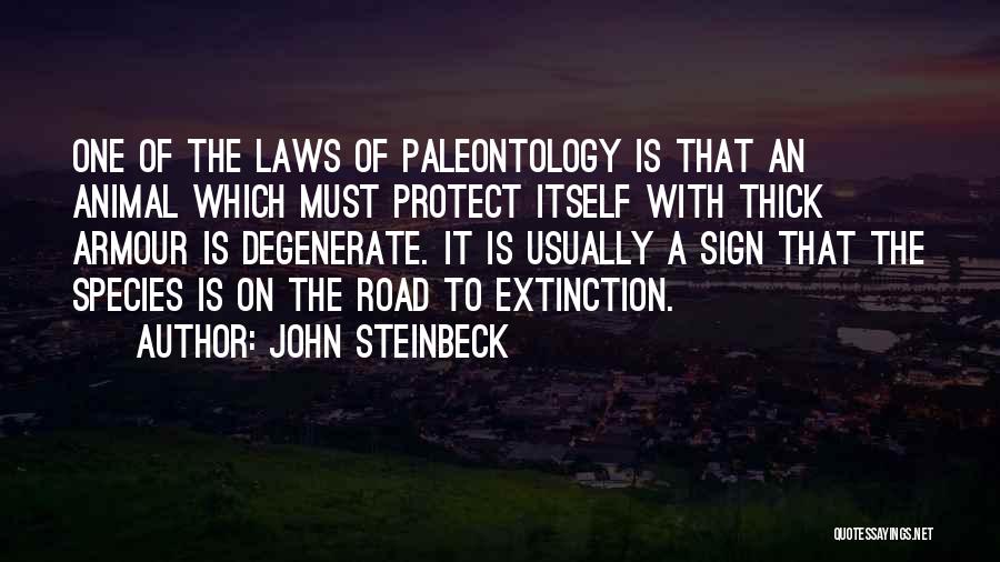Paleontology Quotes By John Steinbeck