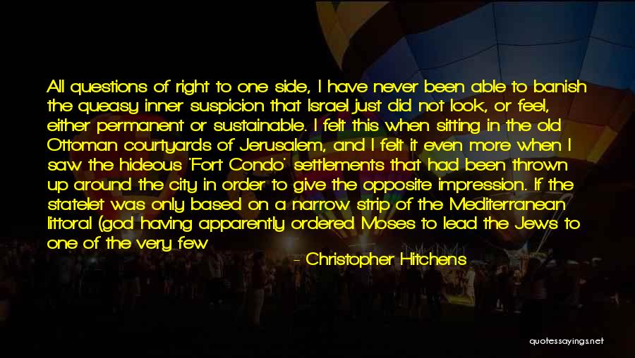 Palestine And Israel Quotes By Christopher Hitchens