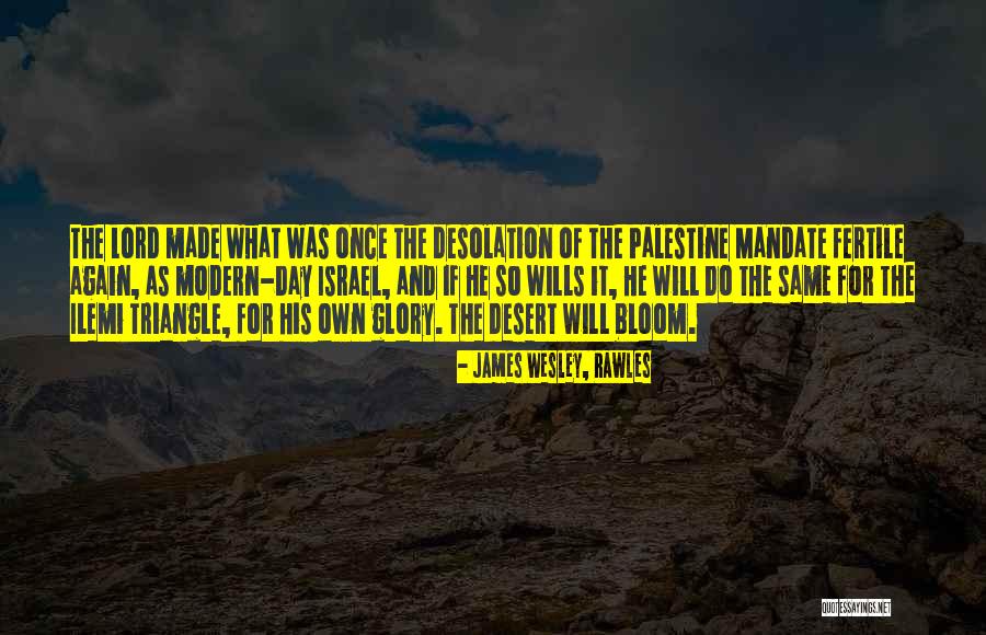 Palestine And Israel Quotes By James Wesley, Rawles