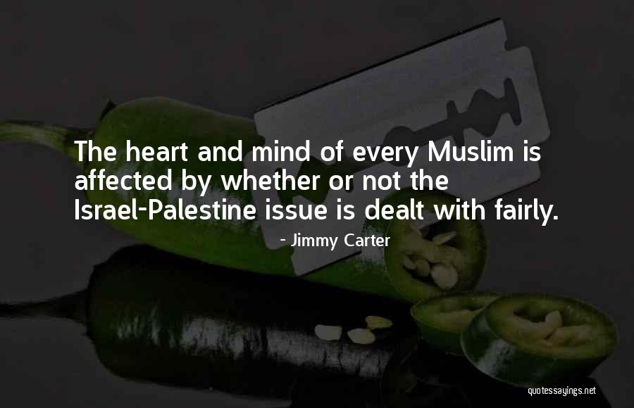 Palestine And Israel Quotes By Jimmy Carter