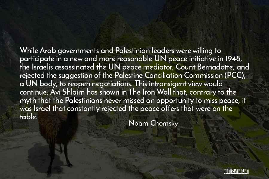Palestine And Israel Quotes By Noam Chomsky