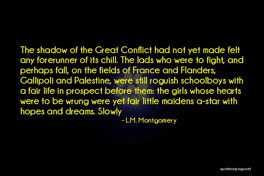 Palestine In Our Hearts Quotes By L.M. Montgomery