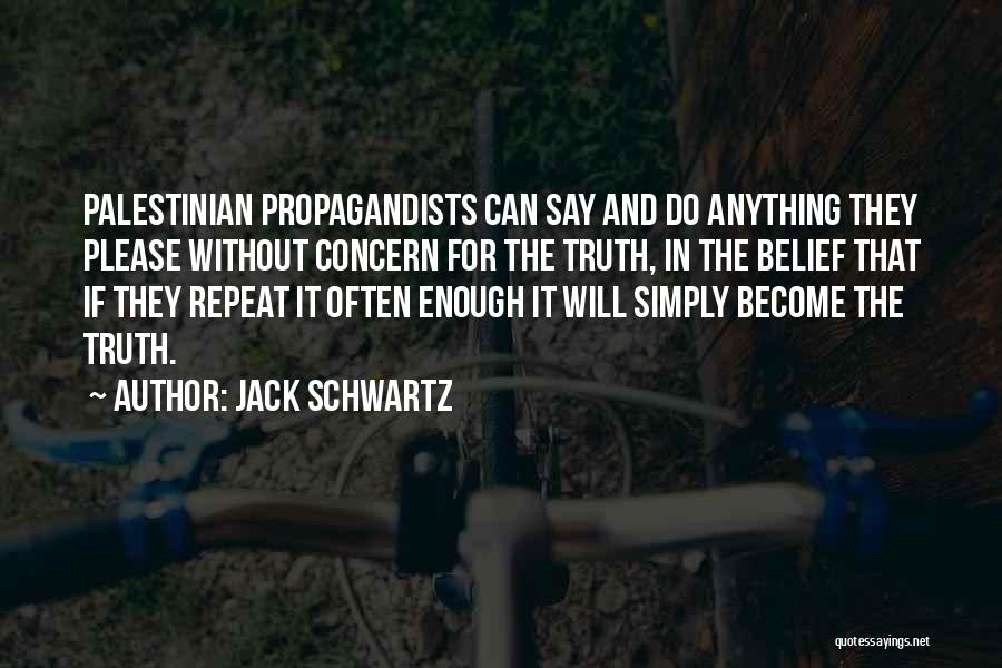 Palestinian Quotes By Jack Schwartz