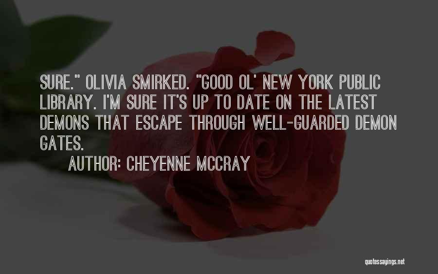 Paleta De Culori Quotes By Cheyenne McCray