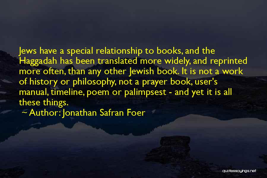 Palimpsest Quotes By Jonathan Safran Foer