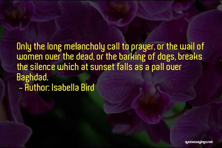 Pall Quotes By Isabella Bird