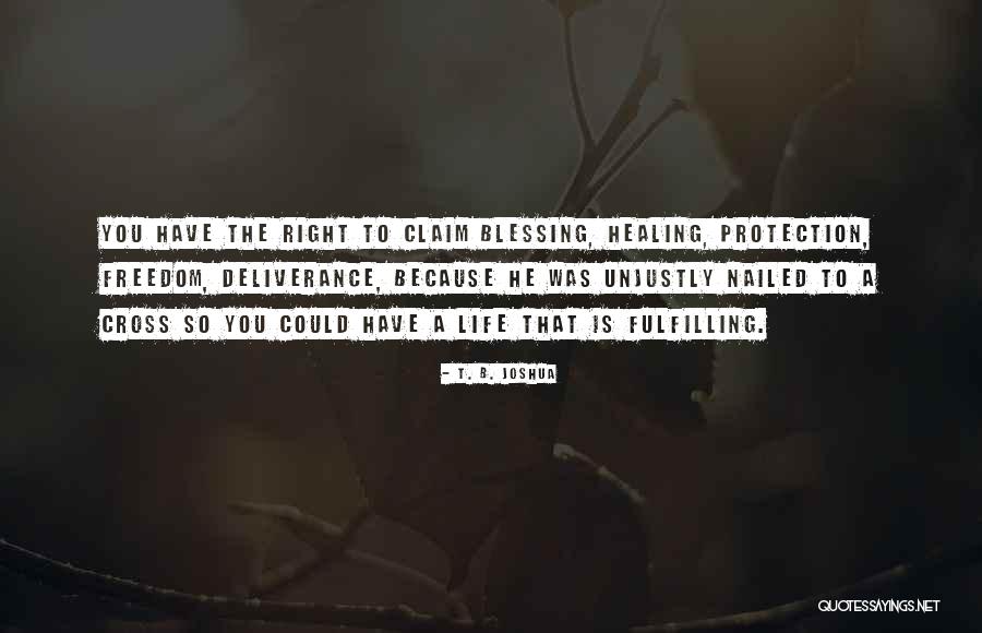 Pallais Memorial Middle School Quotes By T. B. Joshua Pallais Memorial Middle School Quotes By T. B. Joshua