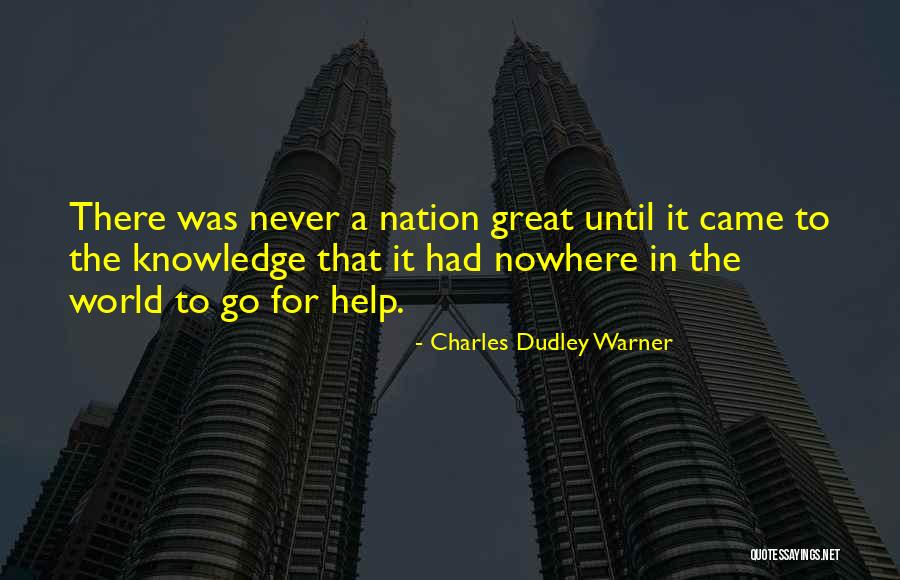 Pallak Lalwani Quotes By Charles Dudley Warner Pallak Lalwani Quotes By Charles Dudley Warner