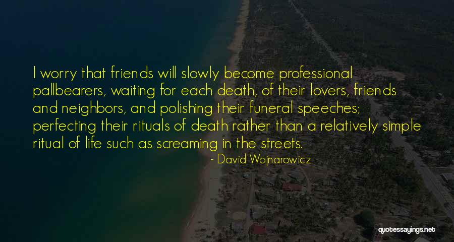 Pallbearers Quotes By David Wojnarowicz Pallbearers Quotes By David Wojnarowicz