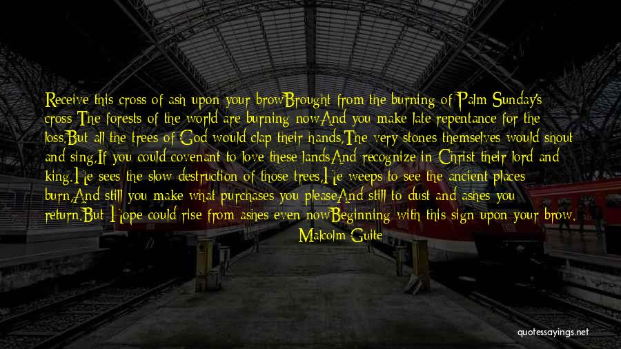 Palm Sunday Quotes By Malcolm Guite Palm Sunday Quotes By Malcolm Guite