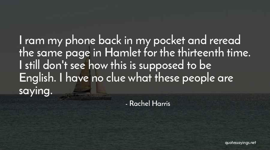 Palmerio Operators Quotes By Rachel Harris Palmerio Operators Quotes By Rachel Harris