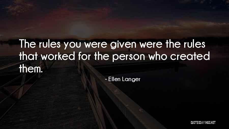 Palmieri Sauce Quotes By Ellen Langer Palmieri Sauce Quotes By Ellen Langer