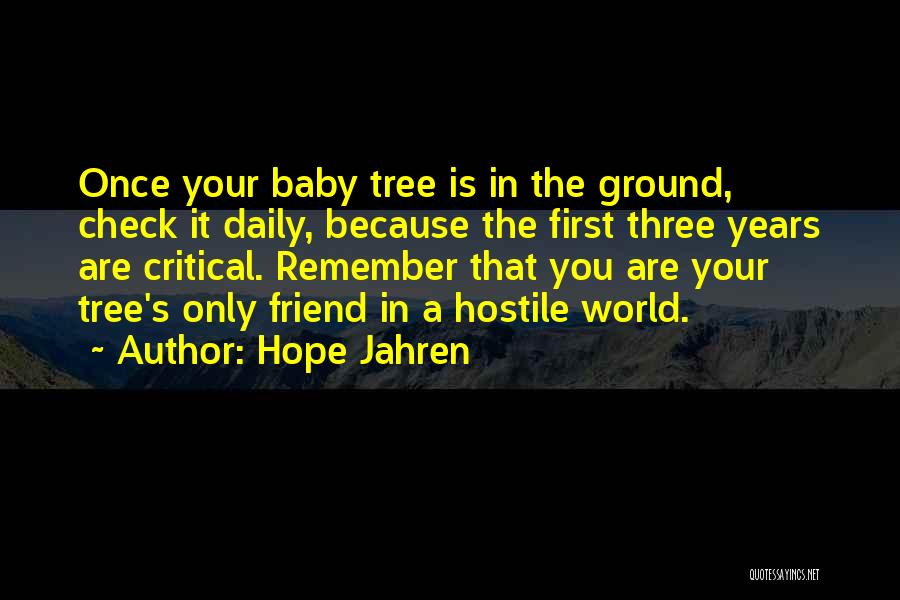 Palms Tree Quotes By Hope Jahren