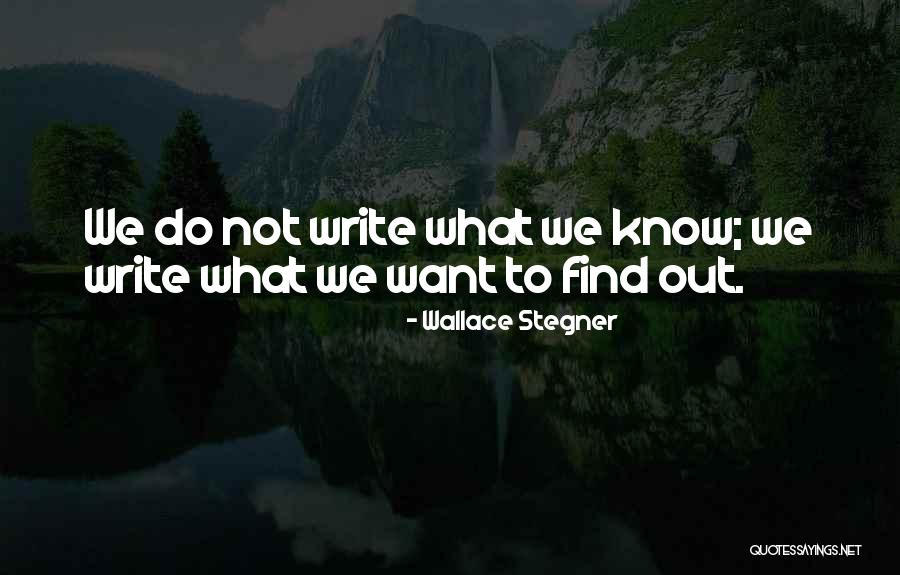Palustris Experimental Forest Quotes By Wallace Stegner