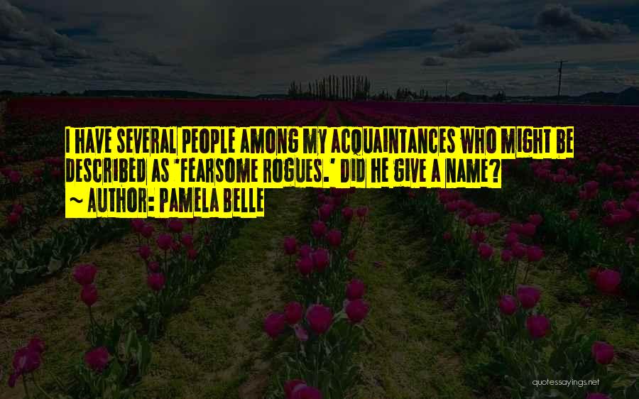 Pamela Belle Quotes 786398