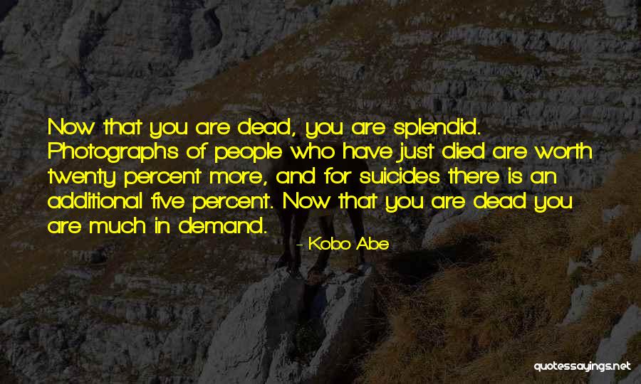 Pamphlet Famous Quotes By Kobo Abe Pamphlet Famous Quotes By Kobo Abe