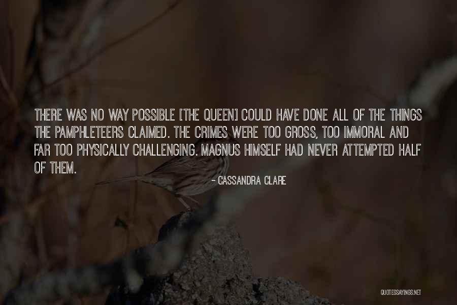 Pamphleteers Quotes By Cassandra Clare Pamphleteers Quotes By Cassandra Clare