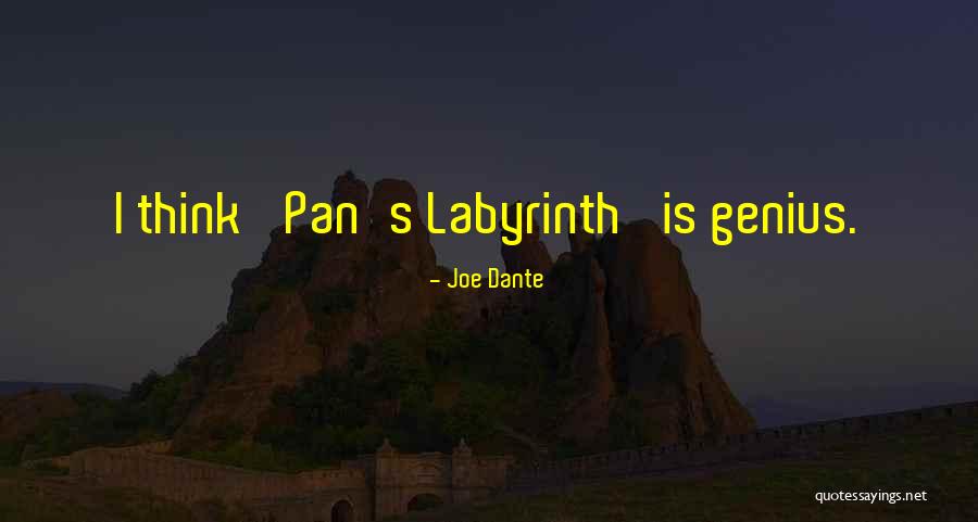 Pan-slavism Quotes By Joe Dante Pan-slavism Quotes By Joe Dante