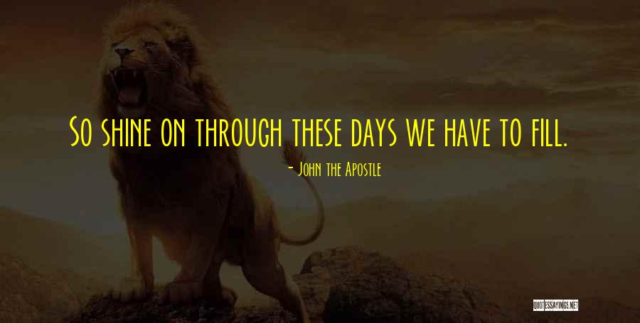 Panahian Quotes By John The Apostle Panahian Quotes By John The Apostle