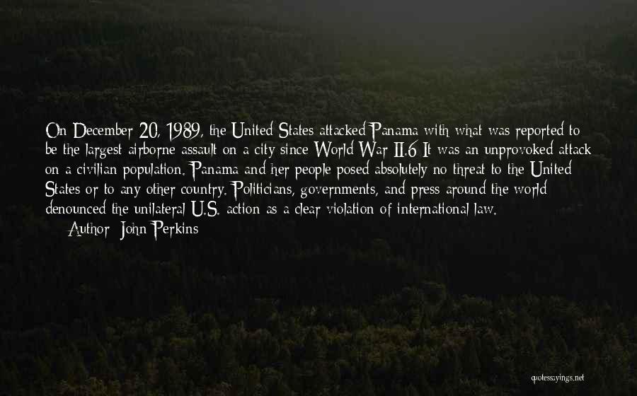 Panama Quotes By John Perkins