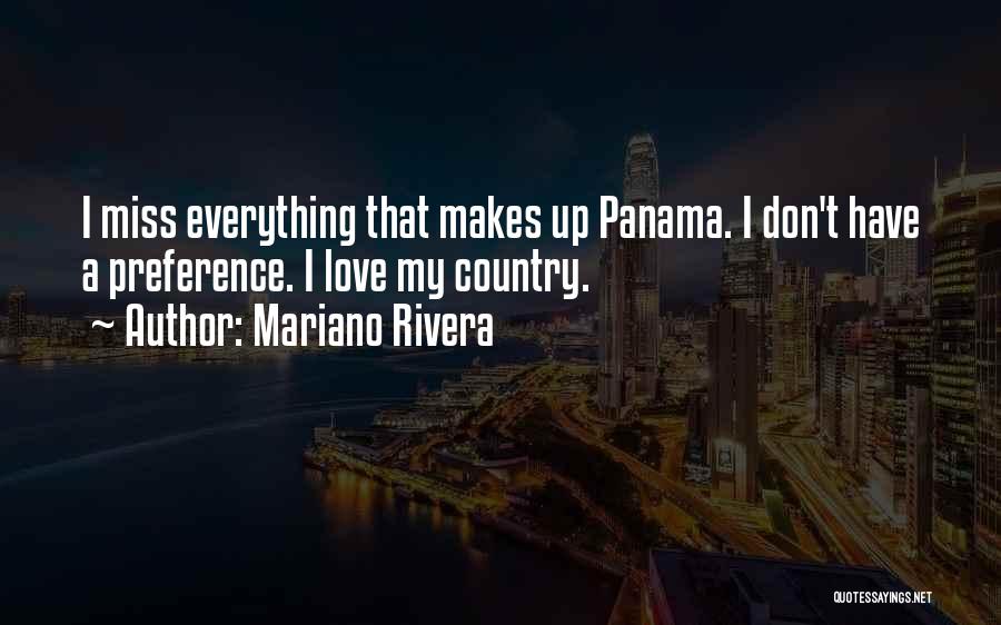Panama Quotes By Mariano Rivera