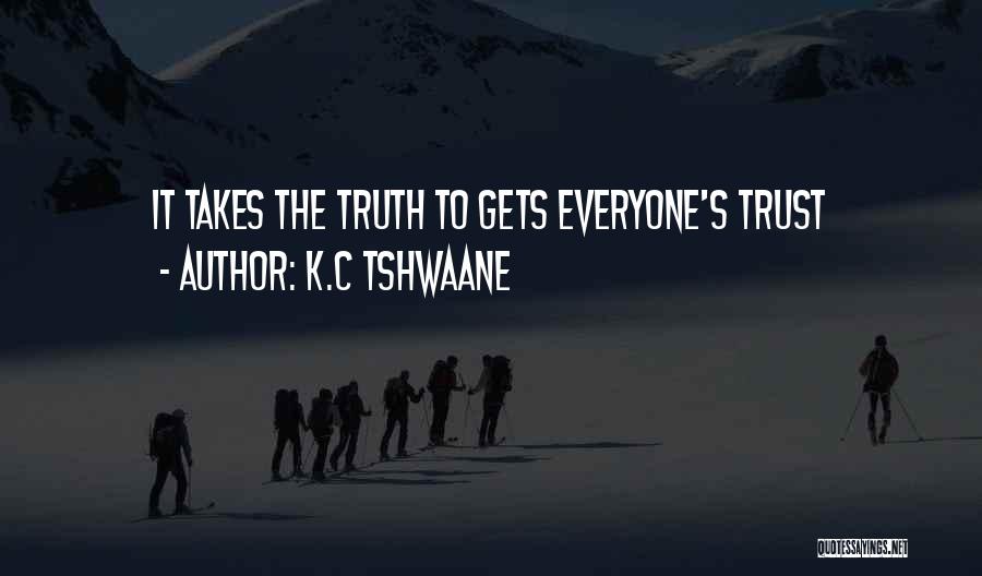 Panandaliang Kaligayahan Quotes By K.C Tshwaane