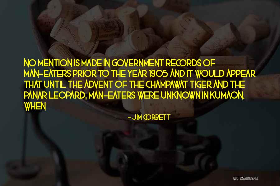 Panar Quotes By Jim Corbett Panar Quotes By Jim Corbett