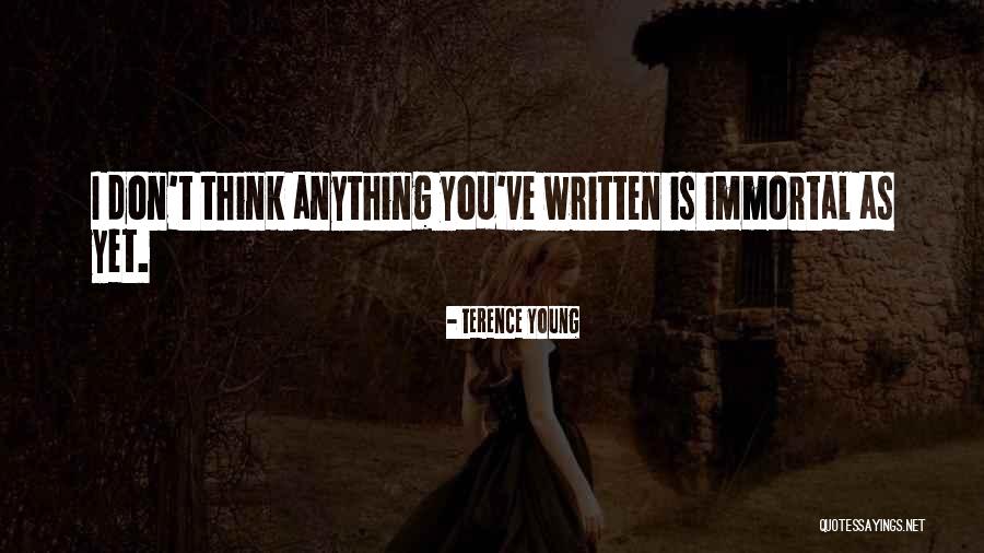 Panarelli Scarsdale Quotes By Terence Young Panarelli Scarsdale Quotes By Terence Young