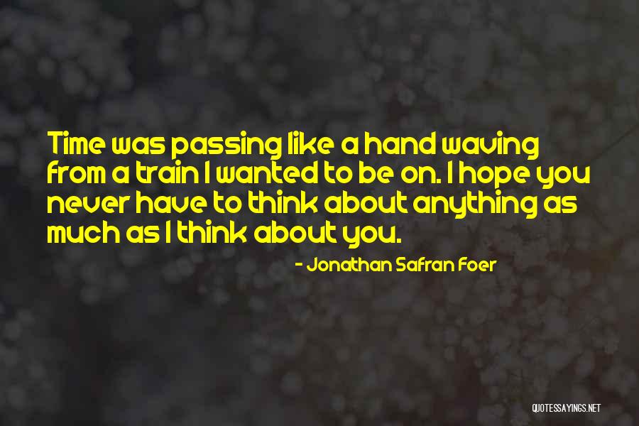 Panaritium Quotes By Jonathan Safran Foer