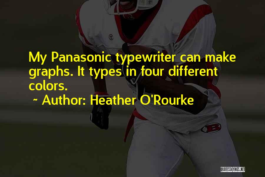 Panasonic Quotes By Heather O'Rourke