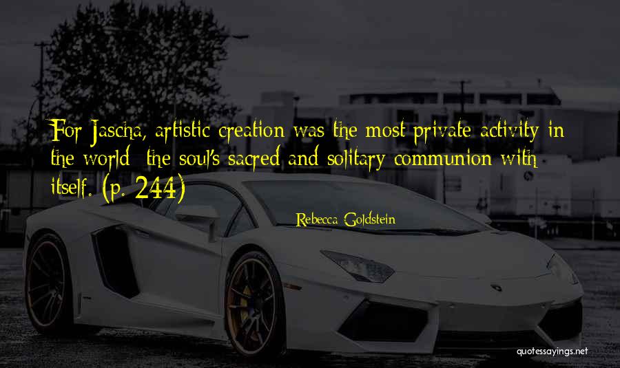 Pancanivarana Quotes By Rebecca Goldstein Pancanivarana Quotes By Rebecca Goldstein