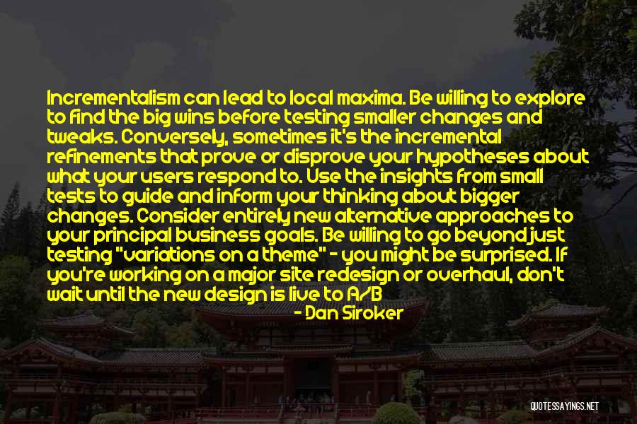 Pancham Quotes By Dan Siroker Pancham Quotes By Dan Siroker
