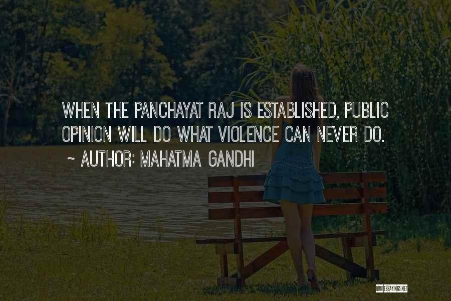 Panchayat Quotes By Mahatma Gandhi