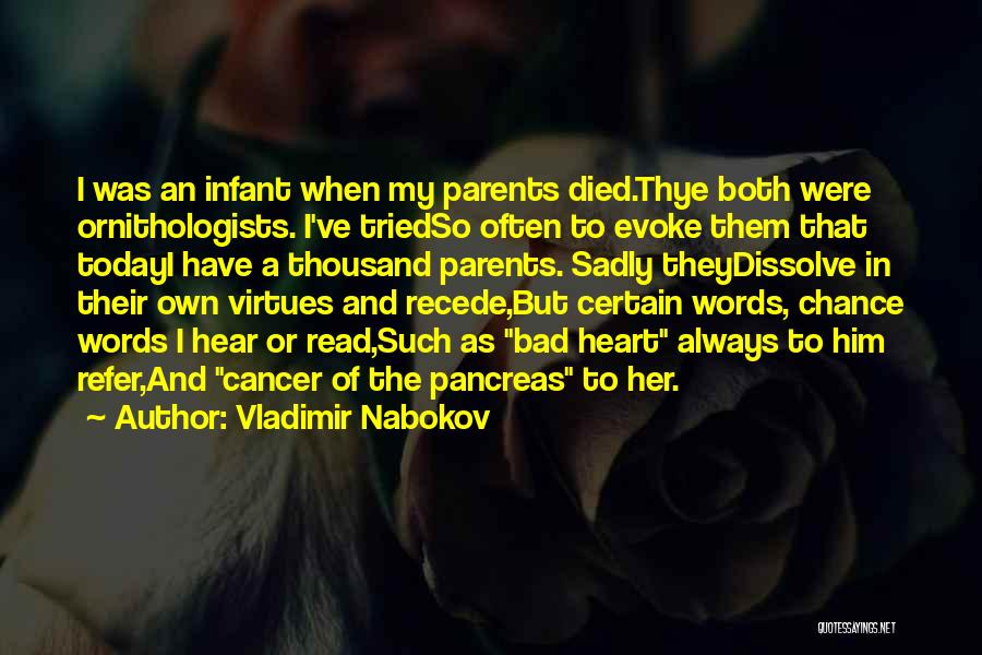 Pancreas Quotes By Vladimir Nabokov