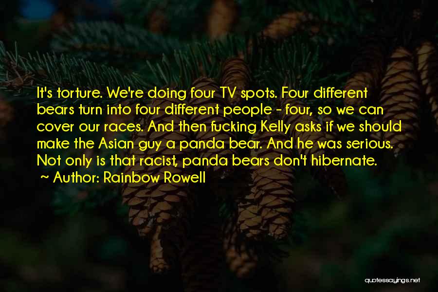 Panda Bears Quotes By Rainbow Rowell