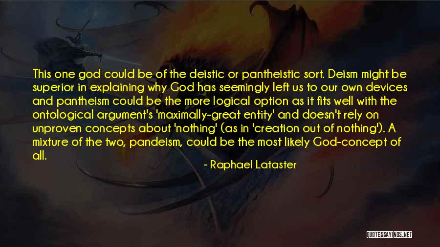 Pandeism Vs Pantheism Quotes By Raphael Lataster Pandeism Vs Pantheism Quotes By Raphael Lataster