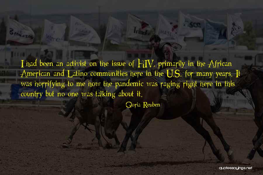 Pandemic Quotes By Gloria Reuben Pandemic Quotes By Gloria Reuben
