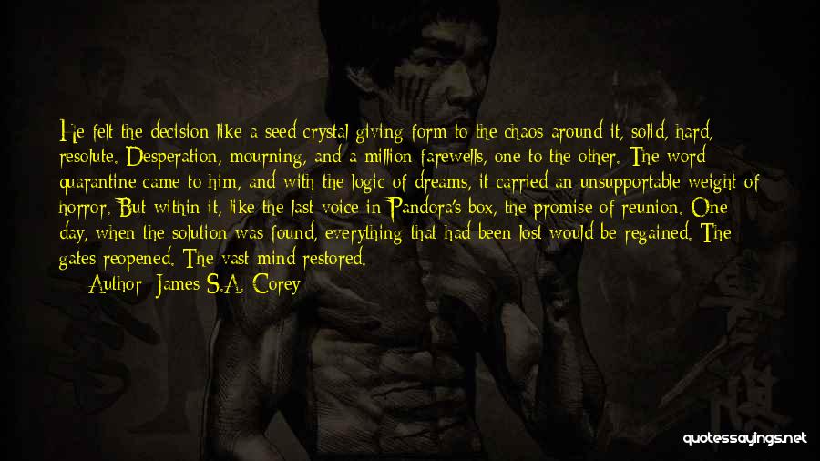 Pandora Box Quotes By James S.A. Corey